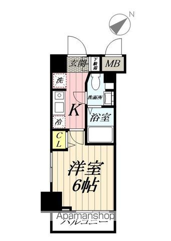ＪＲ武蔵野線 三郷駅 徒歩3分 14階建 築7年の間取り写真
