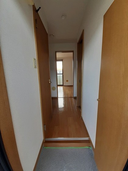ミレニアムハイツの玄関写真