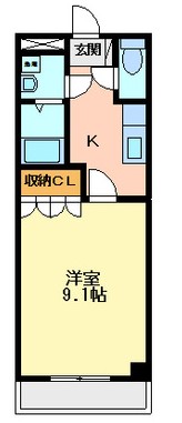 エスタシオンの間取り写真