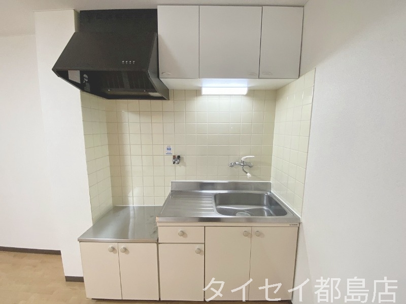 地下鉄谷町線 野江内代駅 徒歩5分 5階建 築38年のキッチン写真