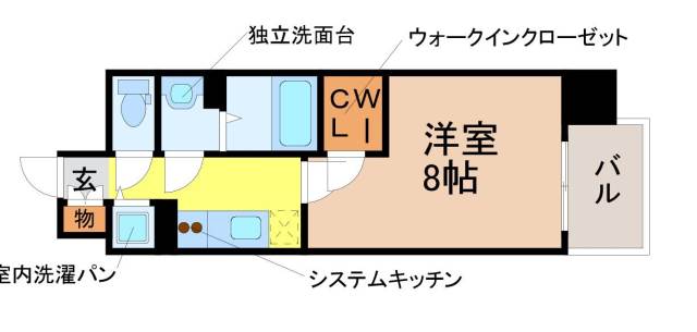 地下鉄桜通線 今池駅 徒歩3分 15階建 築9年の間取り写真