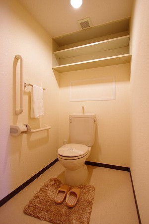 公社賃貸SMALIO 山坂団地のトイレ写真