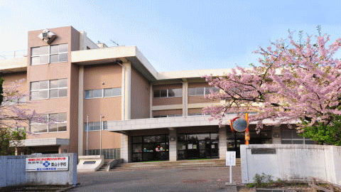 小学校　秋田市立築山小学校（小学校）まで914m