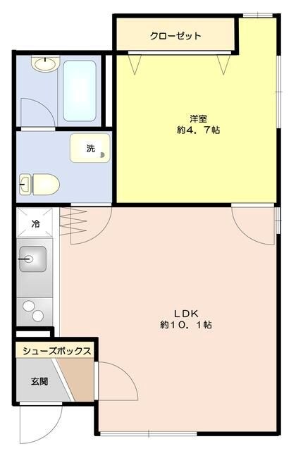石川タウンハウスNの間取り写真