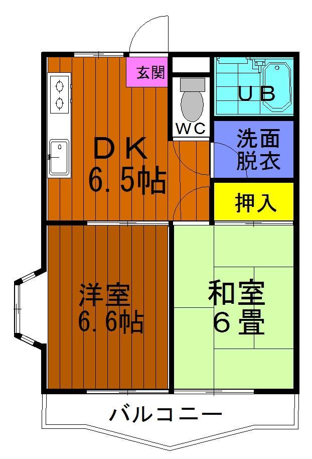 ハイツグラースミアの間取り写真