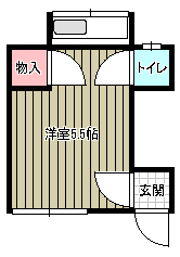 豊島区要町のアパートの間取り