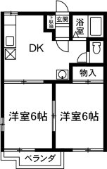 ドエルチェリーBBの間取り