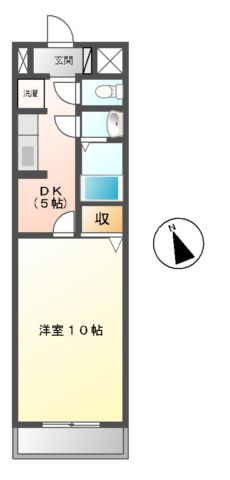 ハイタウン久保の間取り