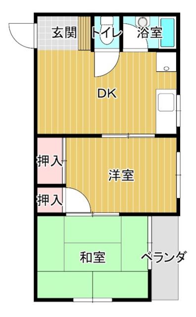 ハイツいとうの間取り