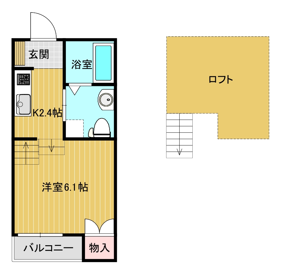 CIRCLE T WASHIZAKI　IIの間取り