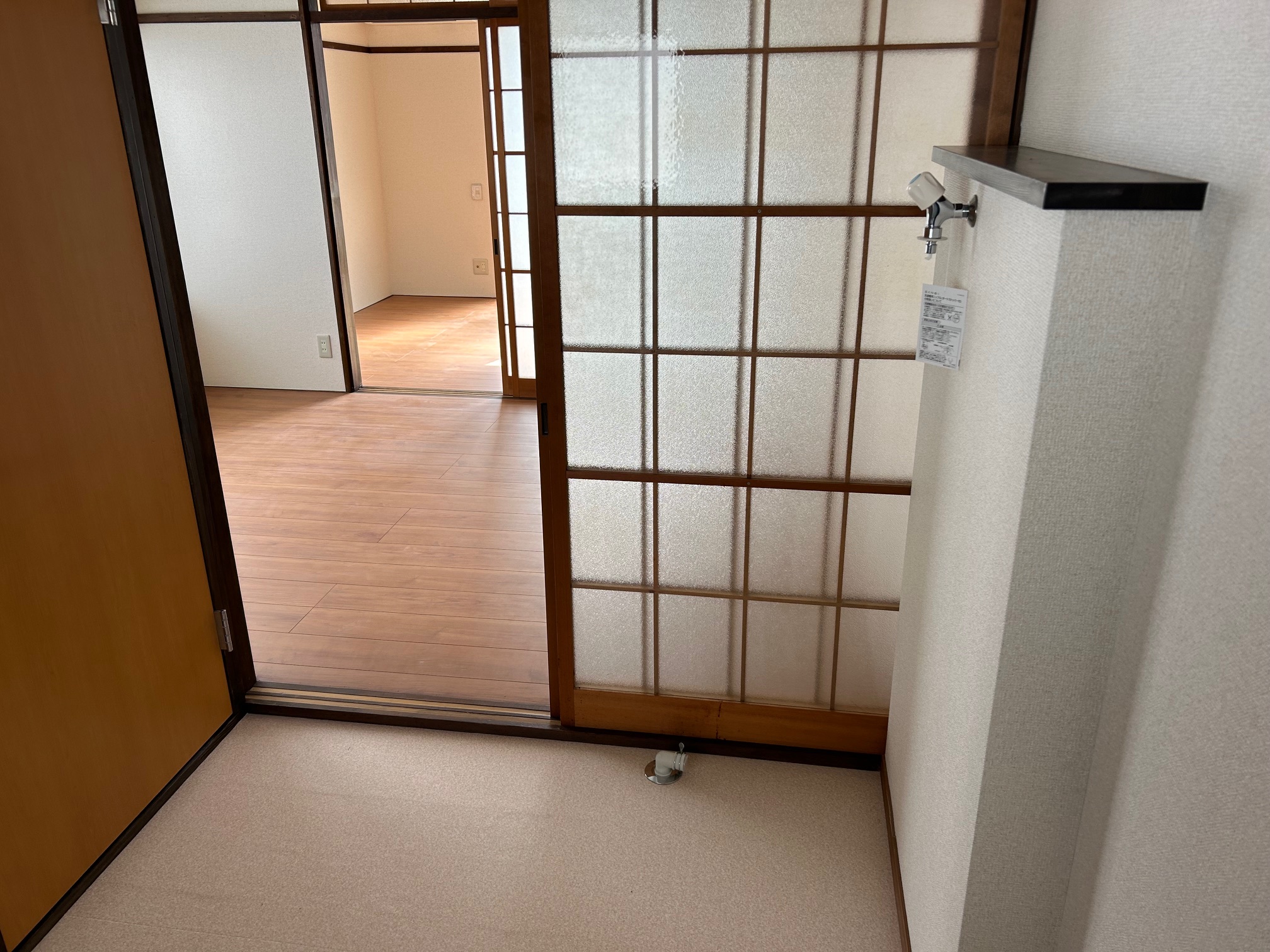 その他設備　洗濯機置場