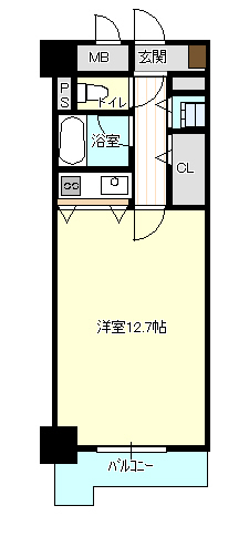 トーカンマンション本町の間取り