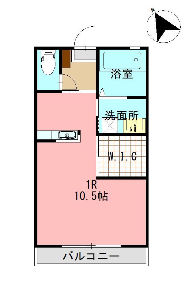 西原一番館の間取り