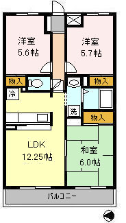 【プロスペリテ新蒲田の間取り】