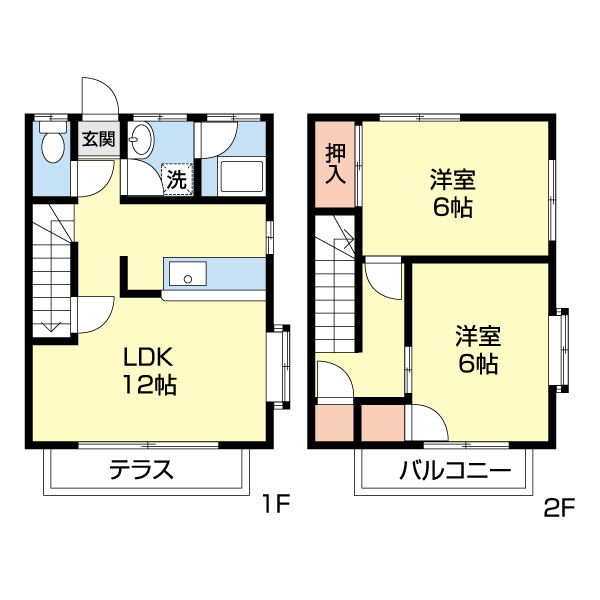 プライマリー植木の間取り