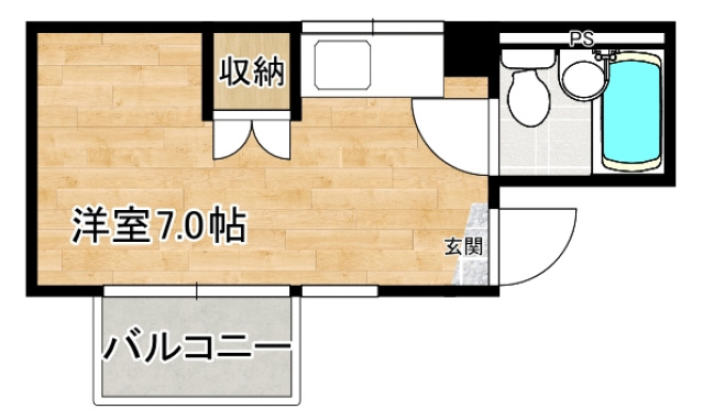 ヴィラ海岸通りの間取り