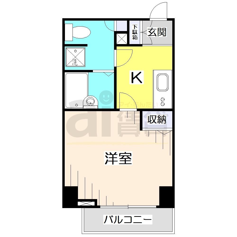 練馬区関町北のアパートの間取り