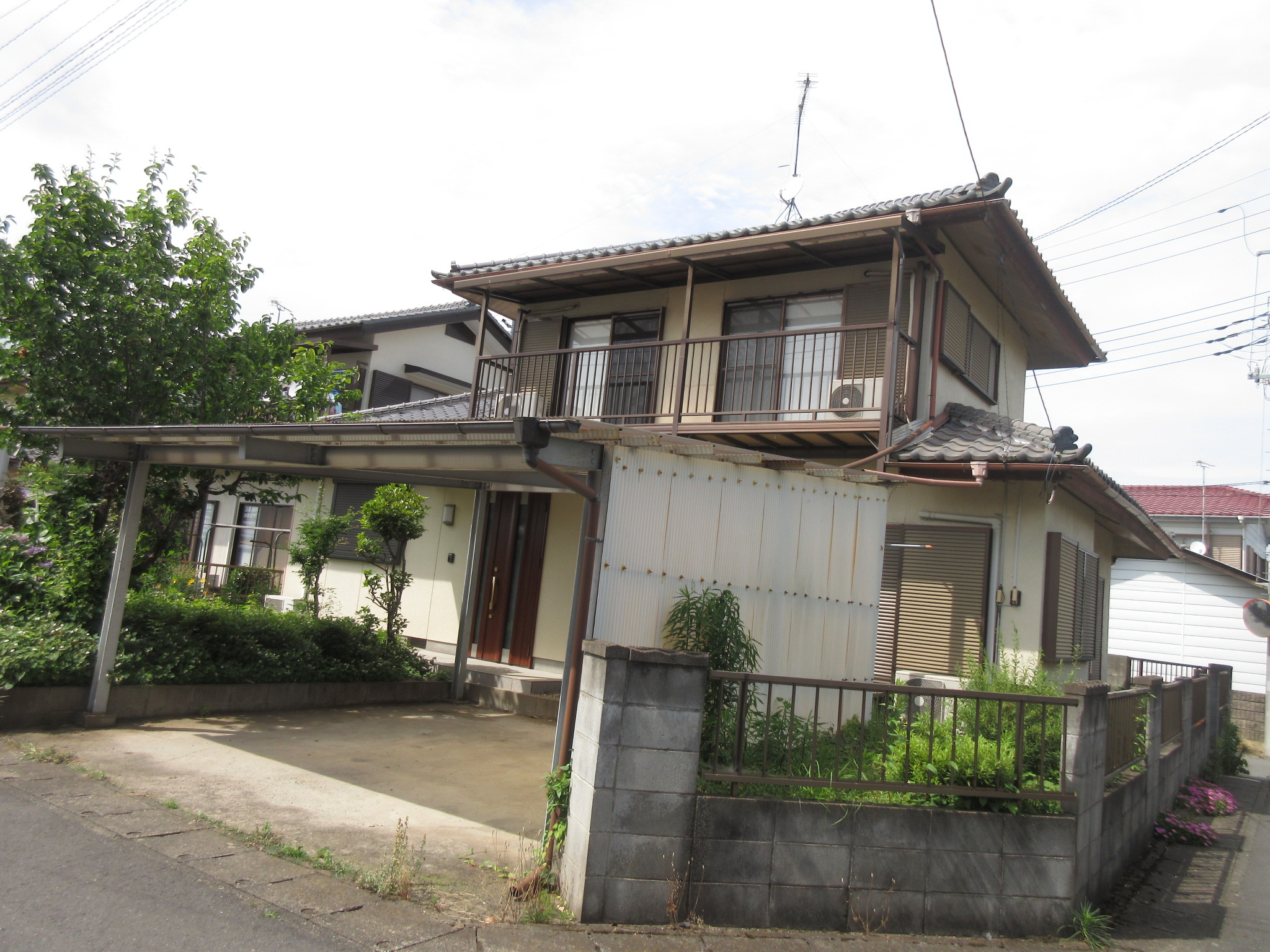 マーガレット住宅の建物外観