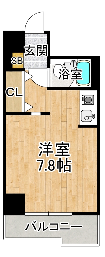 学が丘カレッジハイツの間取り