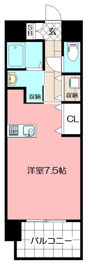 ギャラン菅原の間取り