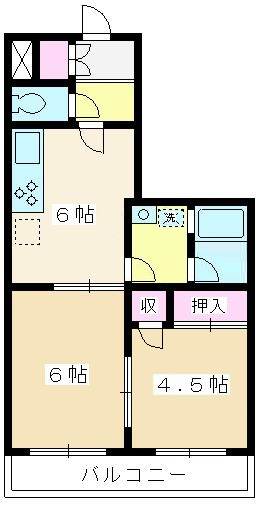 志木市本町のマンションの間取り