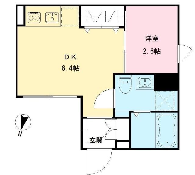 ＲＡＭＩｉ池上　ラミイイケガミの間取り