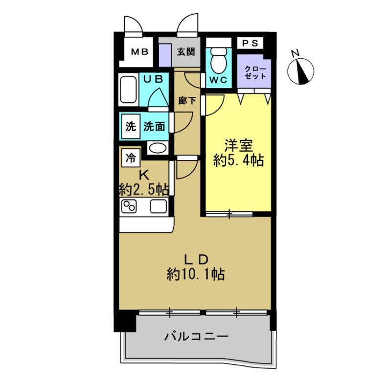 リンデンバウムＪ３の間取り