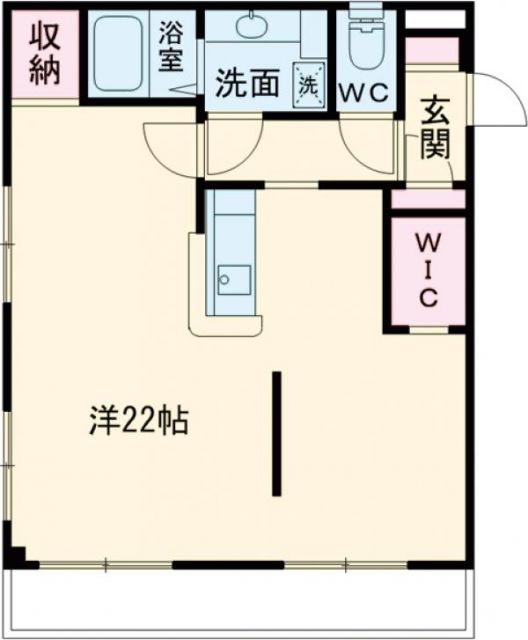 豊橋市忠興のマンションの間取り