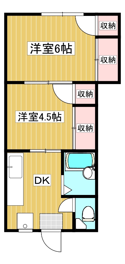 SKマンションの間取り