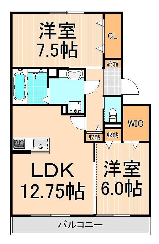 シトロンフレアの間取り