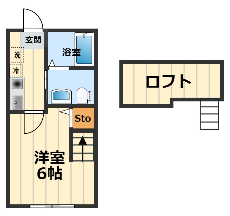 ＫＲシティガーデンの間取り