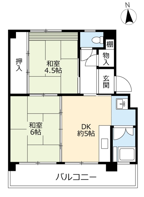 ＵＲ原の間取り