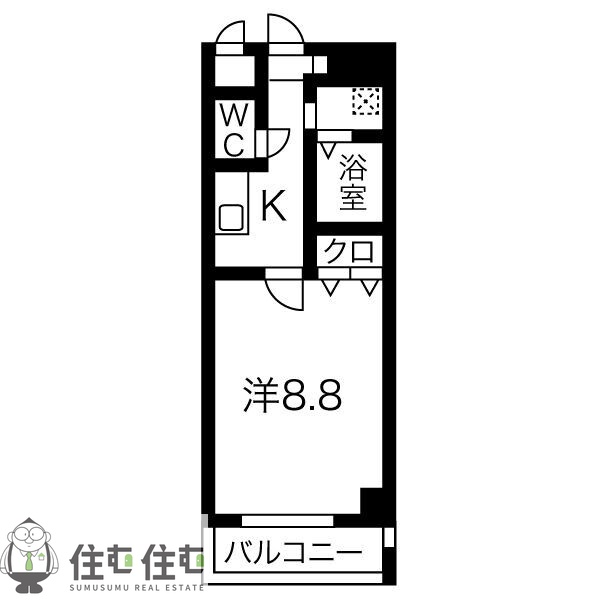 すまいる築山II(スマイルツキヤマツー)の間取り