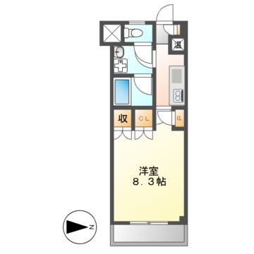 カーサ北山の間取り