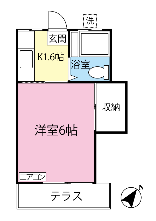 ロゼ・YANAGIMURAの間取り