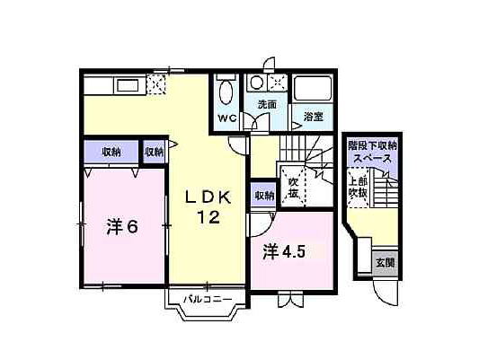 パシフィック　ヒルズの間取り