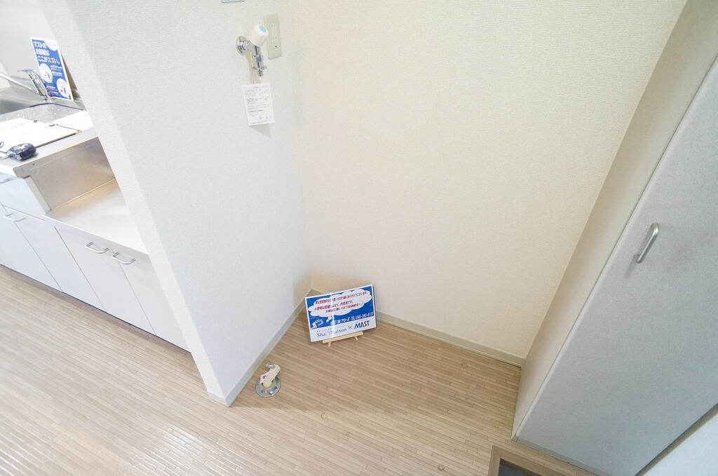 洗面設備　※同タイプ別部屋の写真です・実際の仕様と異なります