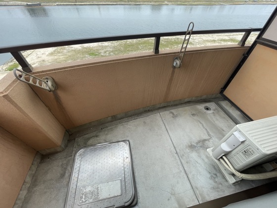 バルコニー　※別号室の写真