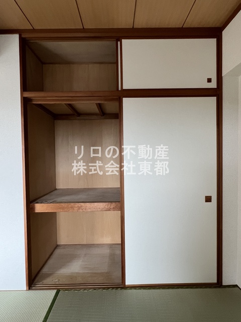 収納　奥行のある収納付です！増えがちな荷物をもスッキリ収納できます