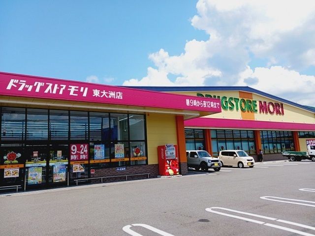 ドラックストア　ドラッグストアモリ東大洲店様（ドラッグストア）まで2300m