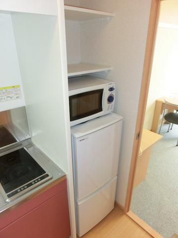 その他設備　冷蔵庫＆電子レンジ
