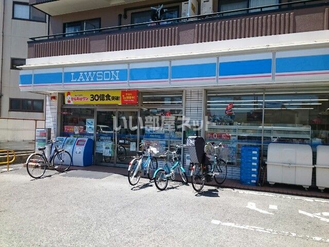 コンビニ　ローソン 枚方甲斐田店（コンビニ）まで311m