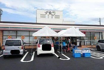 コンビニ　セブン－イレブン　出雲大津新崎２丁目店（コンビニ）まで600m