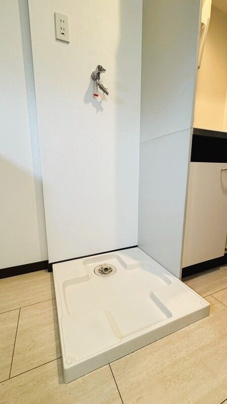 その他設備　「防水パン付きの室内洗濯機置場」