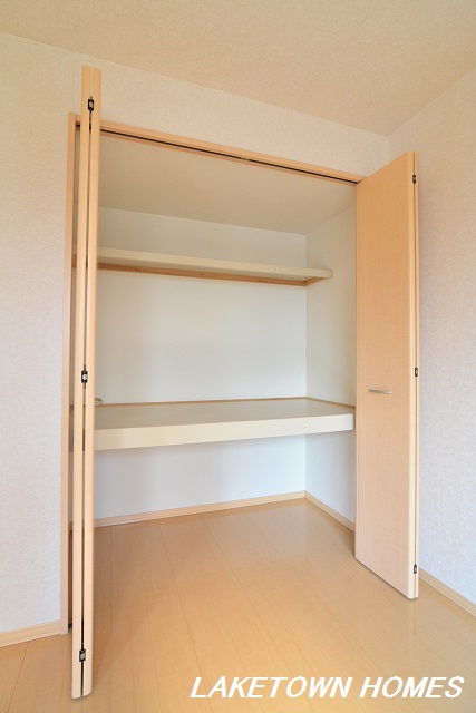 収納　南側洋室の収納です。