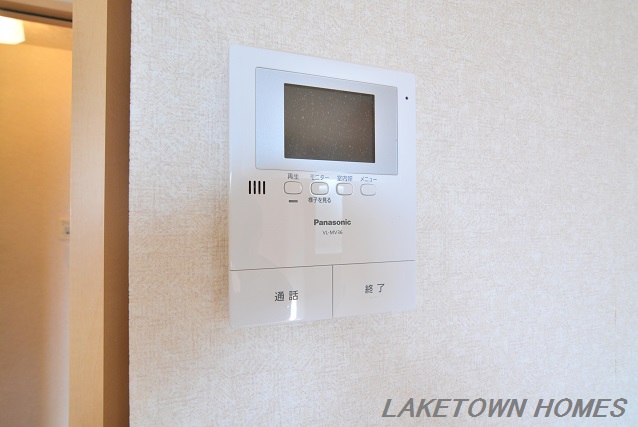 セキュリティ　モニター付インターホンです。