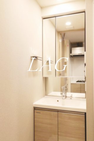 洗面設備　洗面台です。