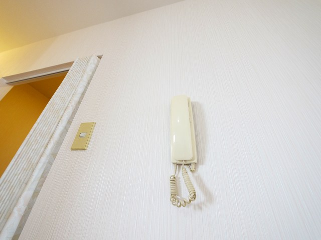 セキュリティ　インターホンです。