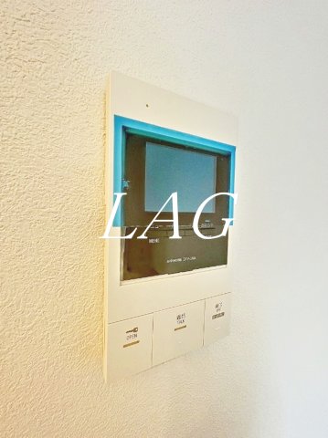 セキュリティ　モニター付きインターフォンです。
