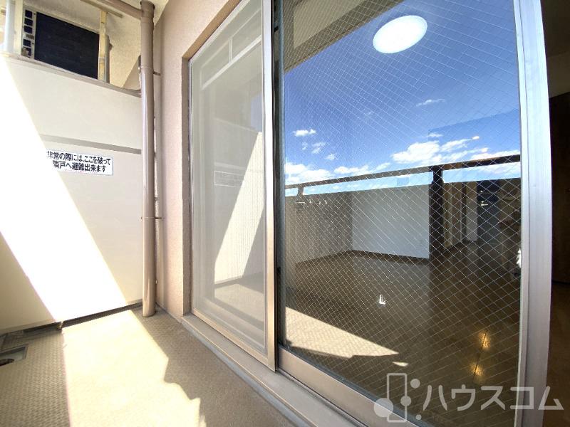 バルコニー　日当たりいいですね！